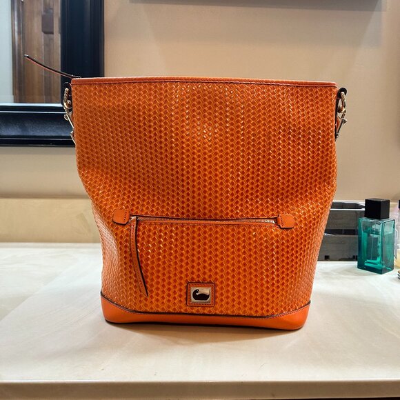 Dooney & Bourke Camden Woven Hobo - Picture 2 of 14